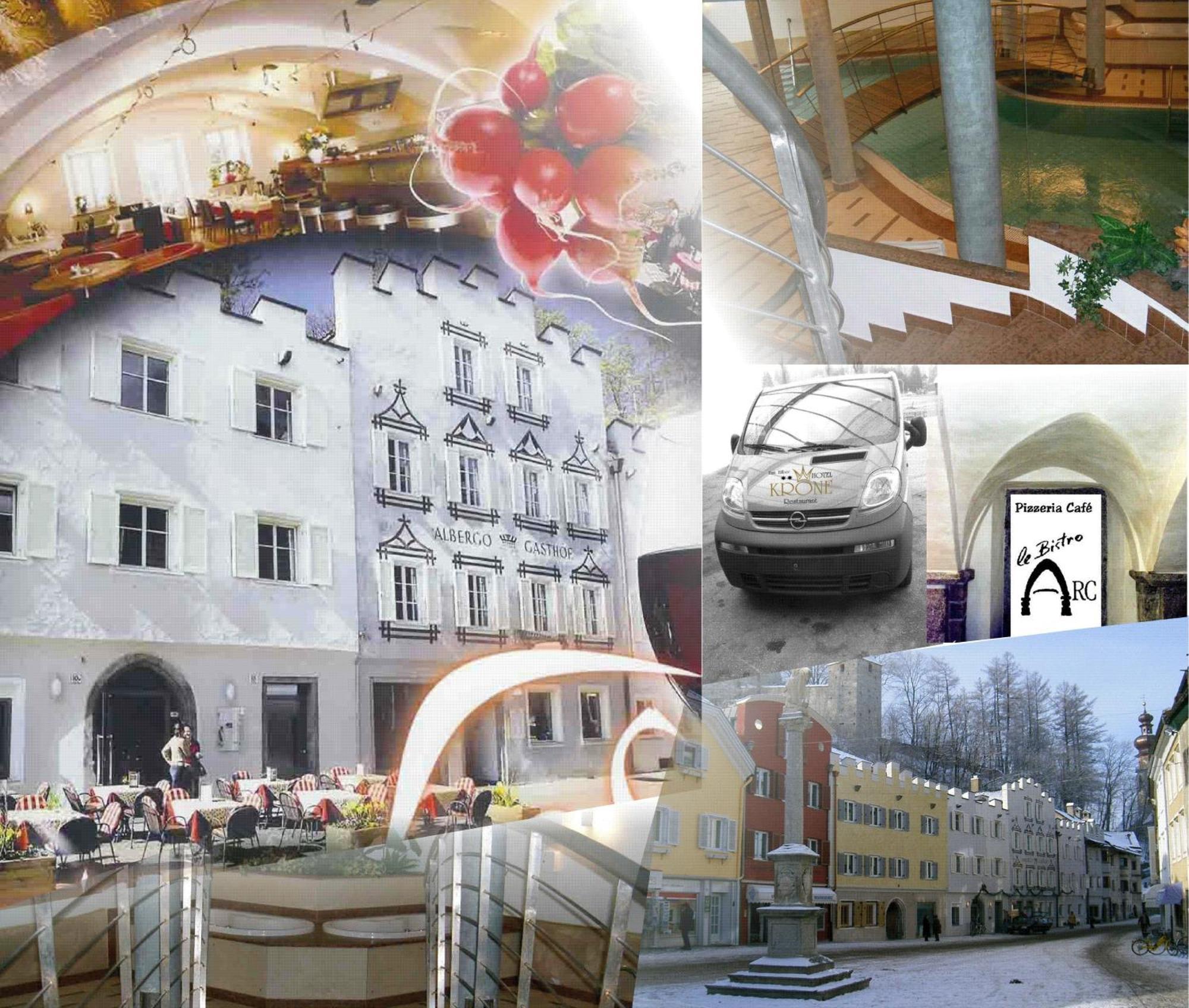 Hotel Krone Brunico Kültér fotó